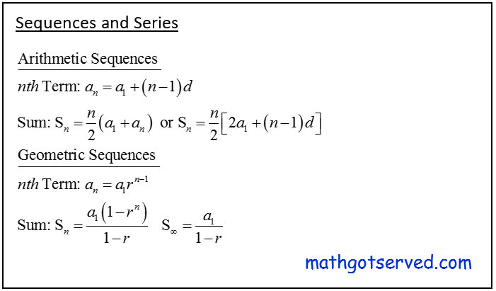 What Is The Formula For Geometric Sequence Slideshare